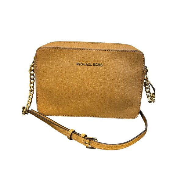 Michael Kors Crossbody Bag Brown - Picture 1 of 8